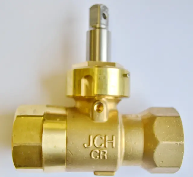 Isiflo AVK Bakkekran JHC for PRK 32 mm x 1 1/4", m/drenering, Messing 