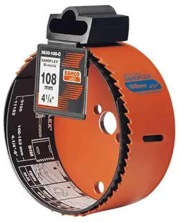 Bahco Hullsag 3830-105-C Sandflex Ø105 mm, Metal&Wood SB