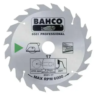 Bahco Sirkelsagblad 8501-30 tre &#216;30030 mm, 30T tre