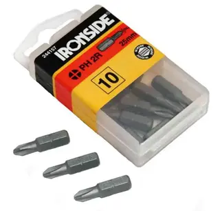 Ironside Bits PHredusert 3pk PH2R gipskrue 25 mm 10pk