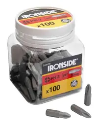 Ironside Bits Torx 25mm 100pk Tx20