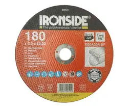 Ironside Kappeskive Inox EI20 &#216;180x2.0x22 mm