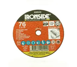Ironside Kappeskive Inox EI20 &#216;76x2.0x8 mm