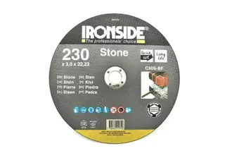 Ironside Kappeskive Stein F41 &#216;230x3.0x22 mm