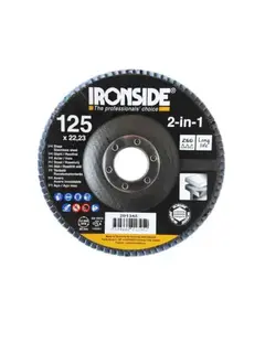 Ironside Lamellrondell 2 in 1 Convex 2in1 &#216;125x22 mm K60