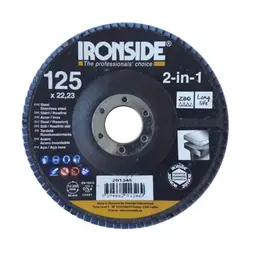 Ironside Lamellrondell 2 in 1 Convex 2in1 &#216;125x22 mm K80