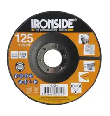 Ironside Lamellrondell polering Poler Grov brun &#216;125x22 mm