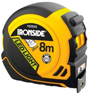 Ironside Målebånd LED 102533 8m 8mx25 mm