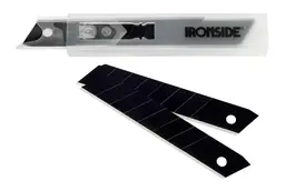 Ironside Knivblad bryteblad svart 18 mm 10pk Long Life i Dispenser