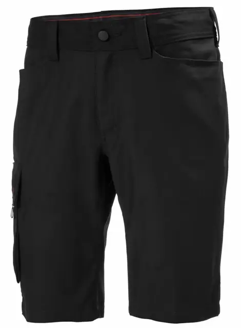 HH Serviceshorts Oxford Mann, Str. C66, Sort 