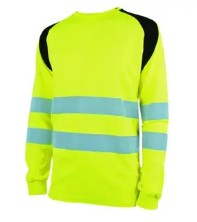 YOU Lund ProDry Genser, HiVis kl.2 Mann, Str. L, HiVis Gul