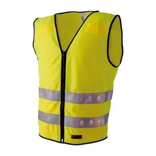 Reflectil 223 Refleksvest, HiVis kl.2 FH Mann, Str. M, Gul