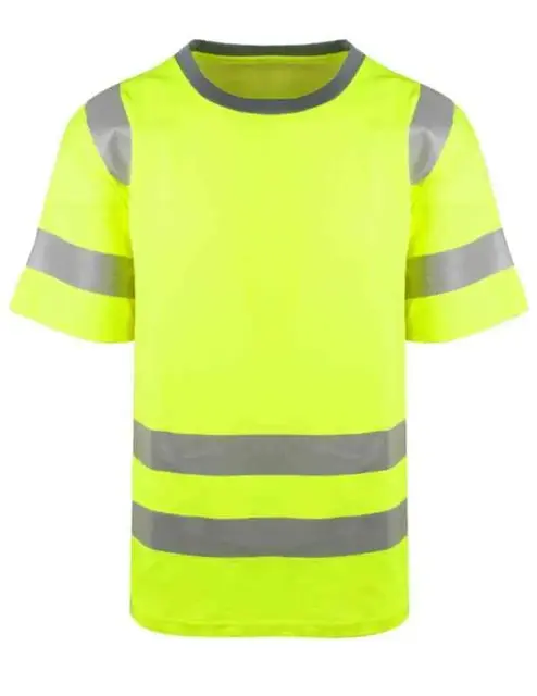 YOU Varberg Hivis T-skjorte, HiVis kl.2 Mann, Str. 4XL, Gul 