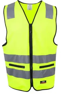 YOU Holmsund Refleksvest, HiVis kl.2 Mann, Str. M, Gul