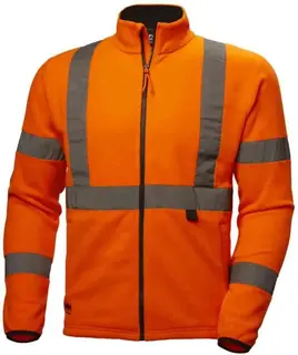 HH Addvis Fleecejakke, HiVis kl.3 Unisex, Str. (US/ CA): S, HiVis Oransje