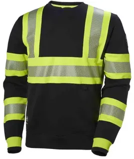 HH ICU Collegegenser, HiVis kl.1 Unisex, Str. S, HiVis Gul