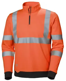 HH Addvis zip Collegegenser, HiVis kl.3 Mann, Str. (US/ CA): XS, HiVis Oransje