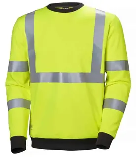 HH Addvis Collegegenser, HiVis kl.3 Mann, Str. (US/ CA): XS, HiVis Gul