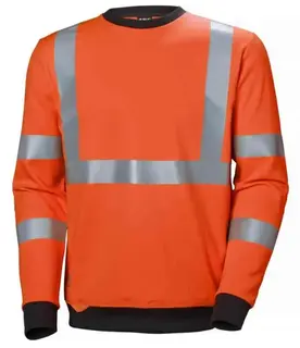 HH Addvis Collegegenser, HiVis kl.3 Mann, Str. (US/ CA): XS, HiVis Oransje