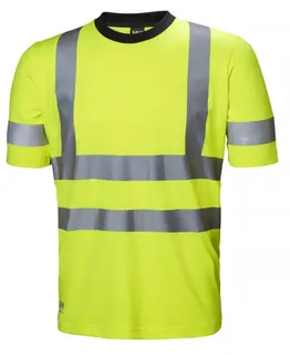 HH Addvis T-skjorte, HiVis kl.2 Mann, Str. (US/ CA): XS, HiVis Gul