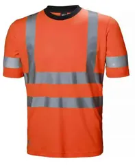 HH Addvis T-skjorte, HiVis kl.2 Mann, Str. (US/ CA): L, HiVis Oransje