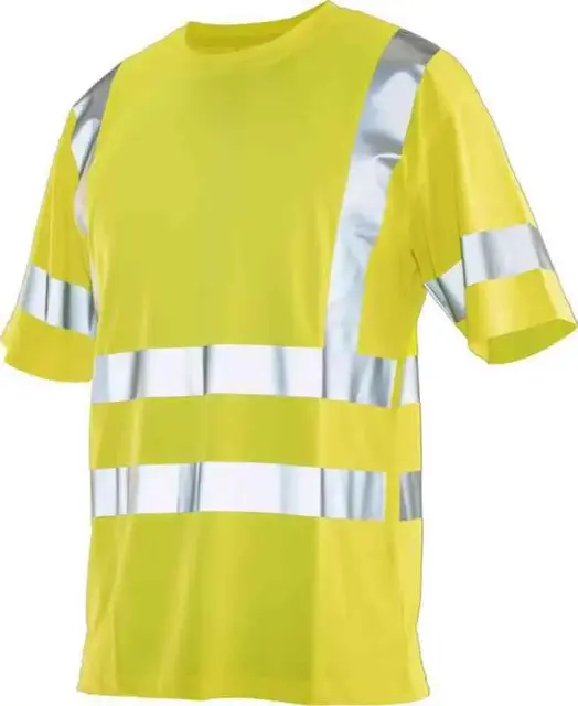 Jobman 5591 T-skjorte, HiVis kl 2/3 Unisex, Str. (US/ CA): M, HiVis Gul 