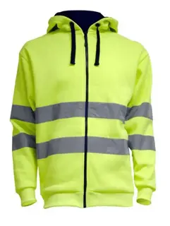 YOU Aalborg Hettejakke, HiVis kl.2 Mann, Str. M, HiVis Gul