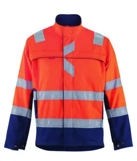 Strakofa Synlig+ Arbeidsjakke, kl.3 Unisex, Str. 44, HiVis Oransje, HiVis