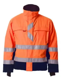 Strakofa Synlig+ Vinterjakke, HiVis kl 2 Str. (US/ CA): XXXL, HiVis Oransje