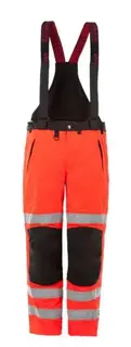 Strakofa Synlig Plus Vinterselebukse Str. (US/ CA): L, R&#248;d, HiVis kl.2