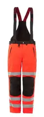 Strakofa Synlig Plus Vinterselebukse Str. (US/ CA): M, R&#248;d, HiVis kl.2