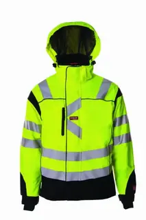 Strakofa Synlig Plus Skalljakke, kl.3 Unisex, Str. (US/ CA): XL, HiVis Gul