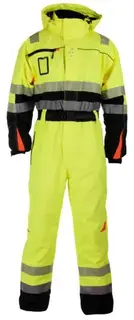 BS Gj&#248;vik allv&#230;rs Vinterkjeledress, kl.3 Unisex, Str. S, Gul/Sort, HiVis