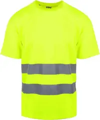 YOU Smøgen T-skjorte, HiVis kl.2 Mann, Str. XL, Gul