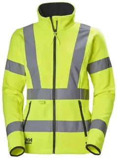 HH Luna Fleecejakke, HiVis kl.3 Dame, Str. XS, HiVis Gul