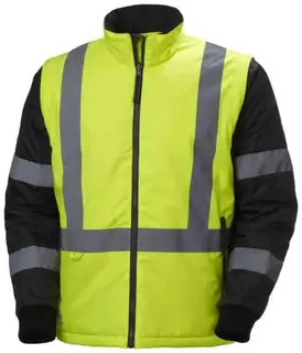 HH Addvis Mellomjakke, HiVis kl.2 Mann, Str. XS, Gul/Sort