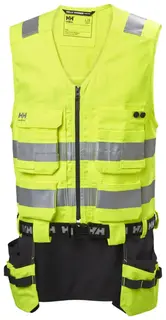 HH Alna 2.0 H&#229;ndverksvest, HiVis kl.1 Mann, Str. XS, HiVis Gul