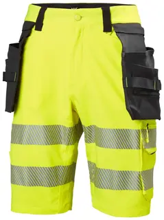 HH ICU BRZ Arbeidsshorts, HiVis kl.1 Mann, Str. C44, Gul