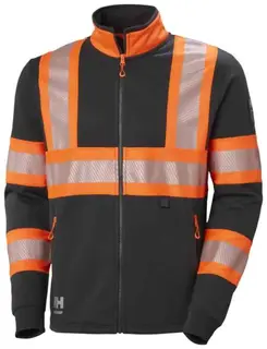 HH ICU Collegejakke, HiVis kl.1 Str. (US/ CA): XL, HiVis Oransje