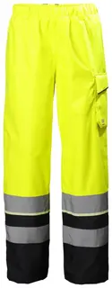 HH UC-ME HiVis Skallbukse, kl.2 Mann, Str. XS, HiVis Gul/Sort