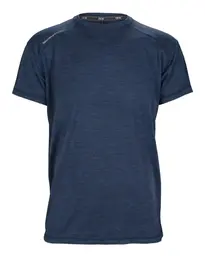 BS Majavatn Merino T-skjorte Unisex, Str. 4XL, Blåmelert