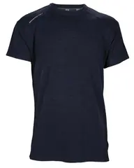 BS Majavatn Merino T-skjorte Unisex, Str. XL, bl&#229;melert
