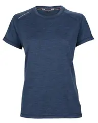 BS Majavatn Merino T-skjorte Dame, Str. XL, Bl&#229;melert