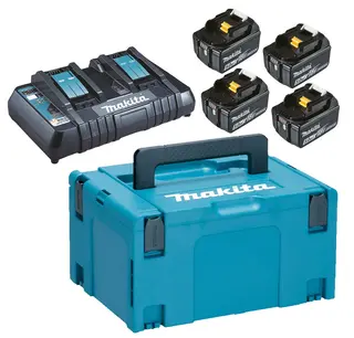 Makita Batterisett 197626-8 4X18V BL1850B OG DC18RD