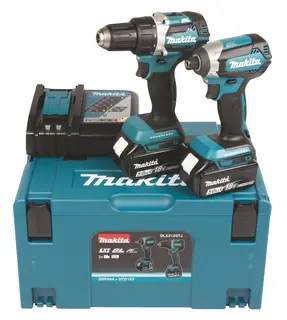 Makita Kombipakke DLX2189TJ 18V 5Ah DDF484/DTD153