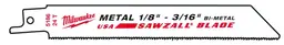 Milwaukee Bajonettsagblad Sawzall 150mm 24T 5pk