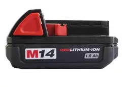 Milwaukee Batteri M14 B 1.5AH Li-Ion 1.5Ah
