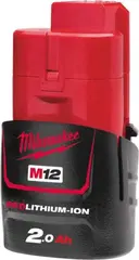 Milwaukee Batteri M12 B2 12V, 2.0Ah