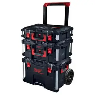 Milwaukee Verkt&#248;ykassesett PackOut Toolbox Set 3 deler