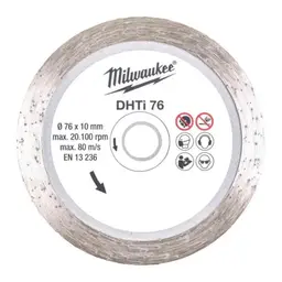 Milwaukee Diamantkappeskive DHTS 76 &#216;76X10 mm